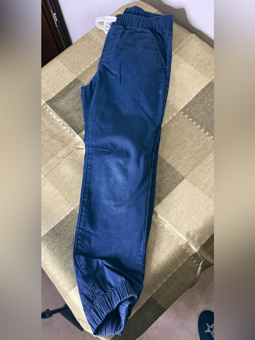Cat & Jack Navy Blue Elastic Waist Jogger Pants
